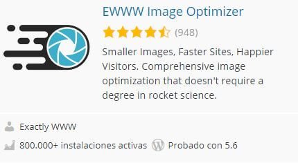 plugin ewww image optimizer para optimizar imagenes en wordpress