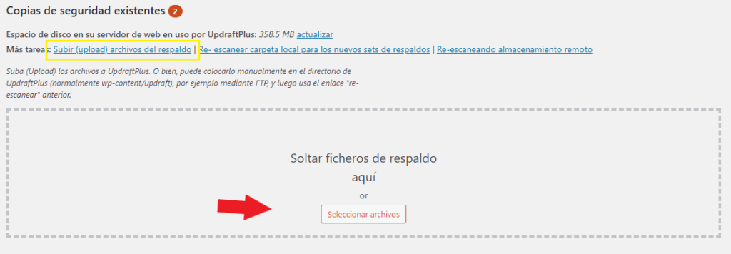 subir-ficheros-de-copia-de-respaldo-en-updraftplus