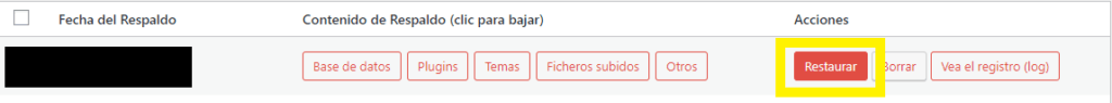 restaurar-copia-de-respaldo-en-updraftplus